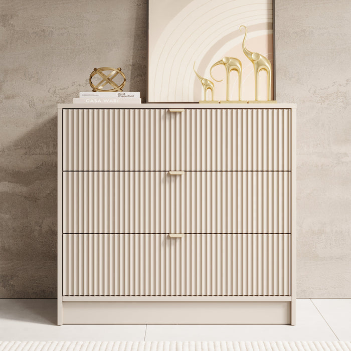 Meubella - Ladekast Tavares - Beige - 80 cm