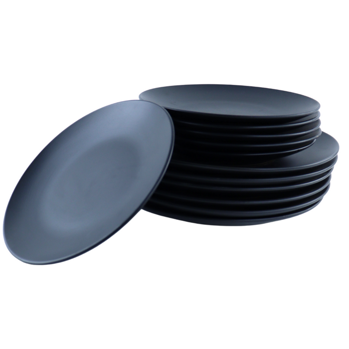 OTIX Serviesset 12-delig Bordenset 6-persoons Ontbijtborden Dinerbo...