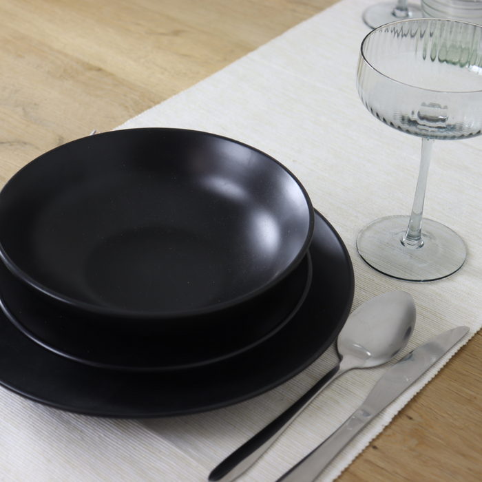 OTIX Serviesset 12-delig Bordenset 6-persoons Ontbijtborden Dinerbo...