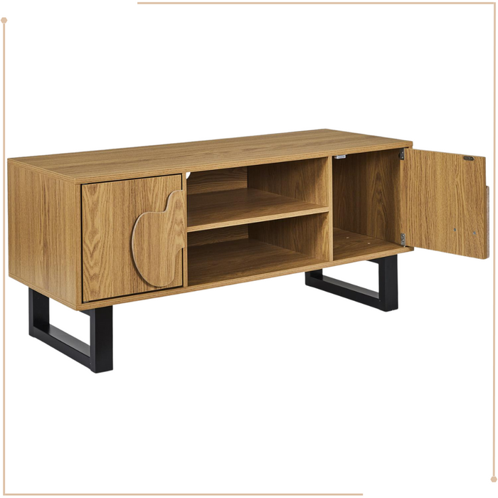 MISOU Calypso TV Meubel Kast met Opbergruimte Wandmeubel TV Stand H...
