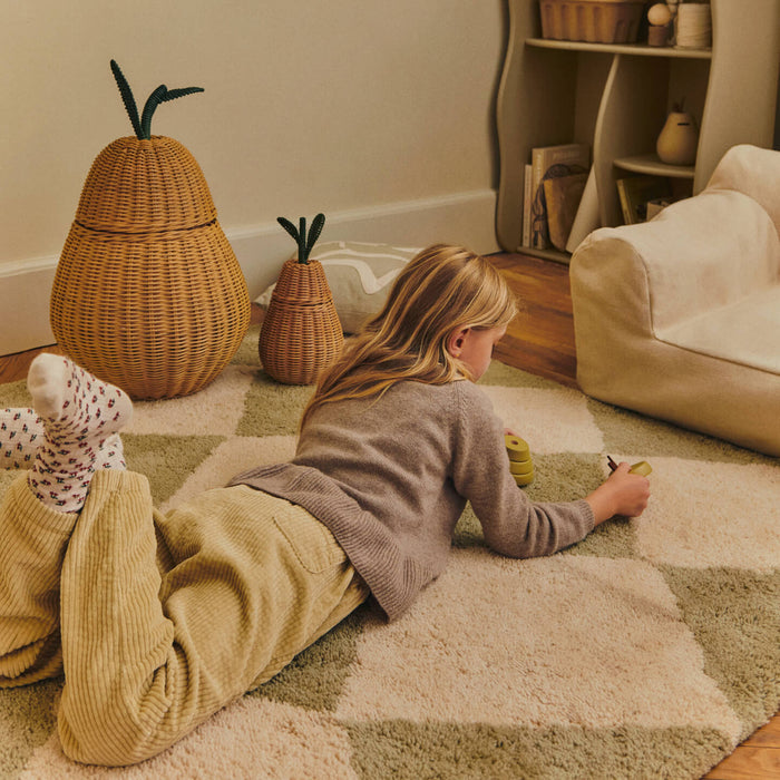 Ferm Living Tilt Vloerkleed 140 x 200 cm - Elm Green