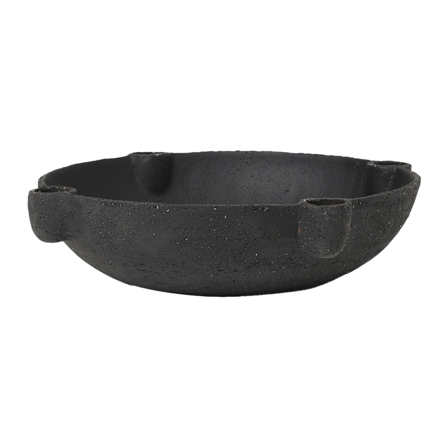 Ferm Living Bowl Kandelaar Ø 27 cm - Donkergrijs