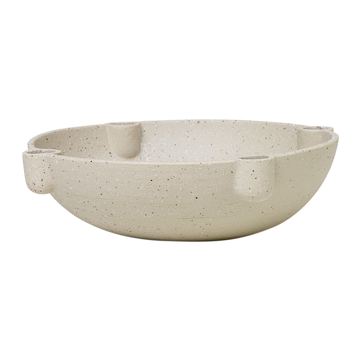 Ferm Living Bowl Kandelaar Ø 27 cm - Lichtgrijs