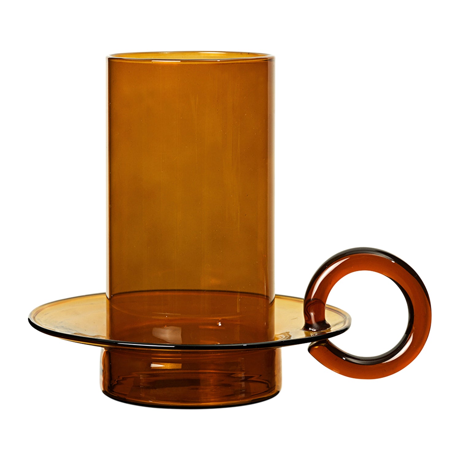 Ferm Living Luce Waxinelichthouder - Amber