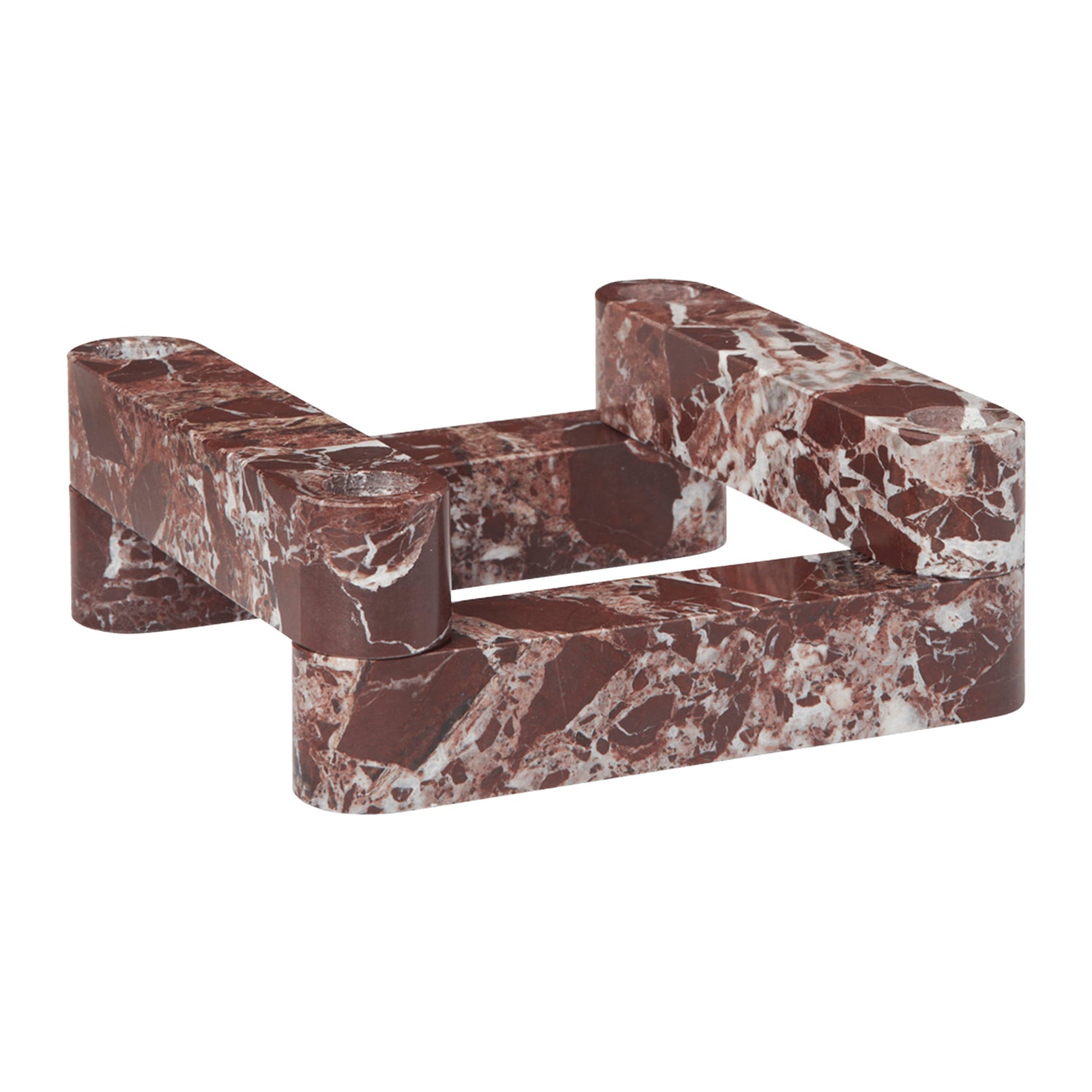 Ferm Living Newel Modular Kandelaar - Rosso