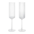 Ferm Living Ripple Flute Champagneglazen - 2st. - Clear
