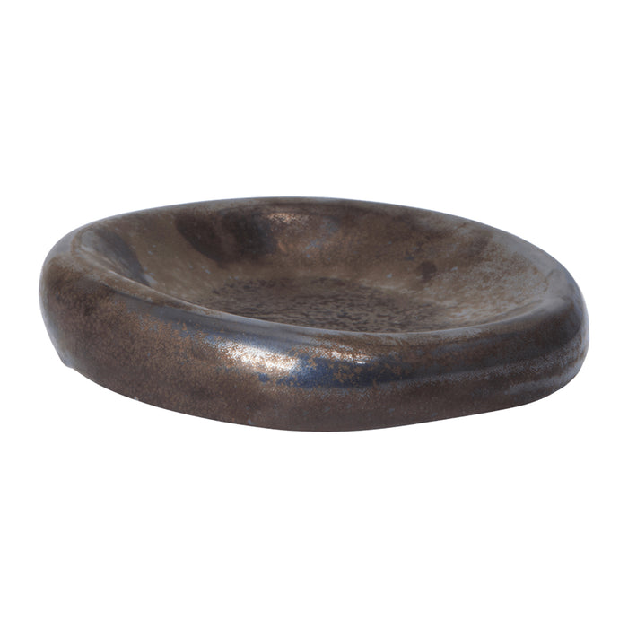 Ferm Living Bellure Schaal - Ø 17 cm - Brons