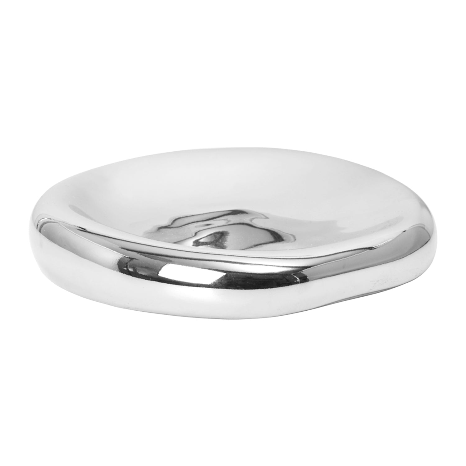 Ferm Living Bellure Schaal - Ø 17 cm - Zilver