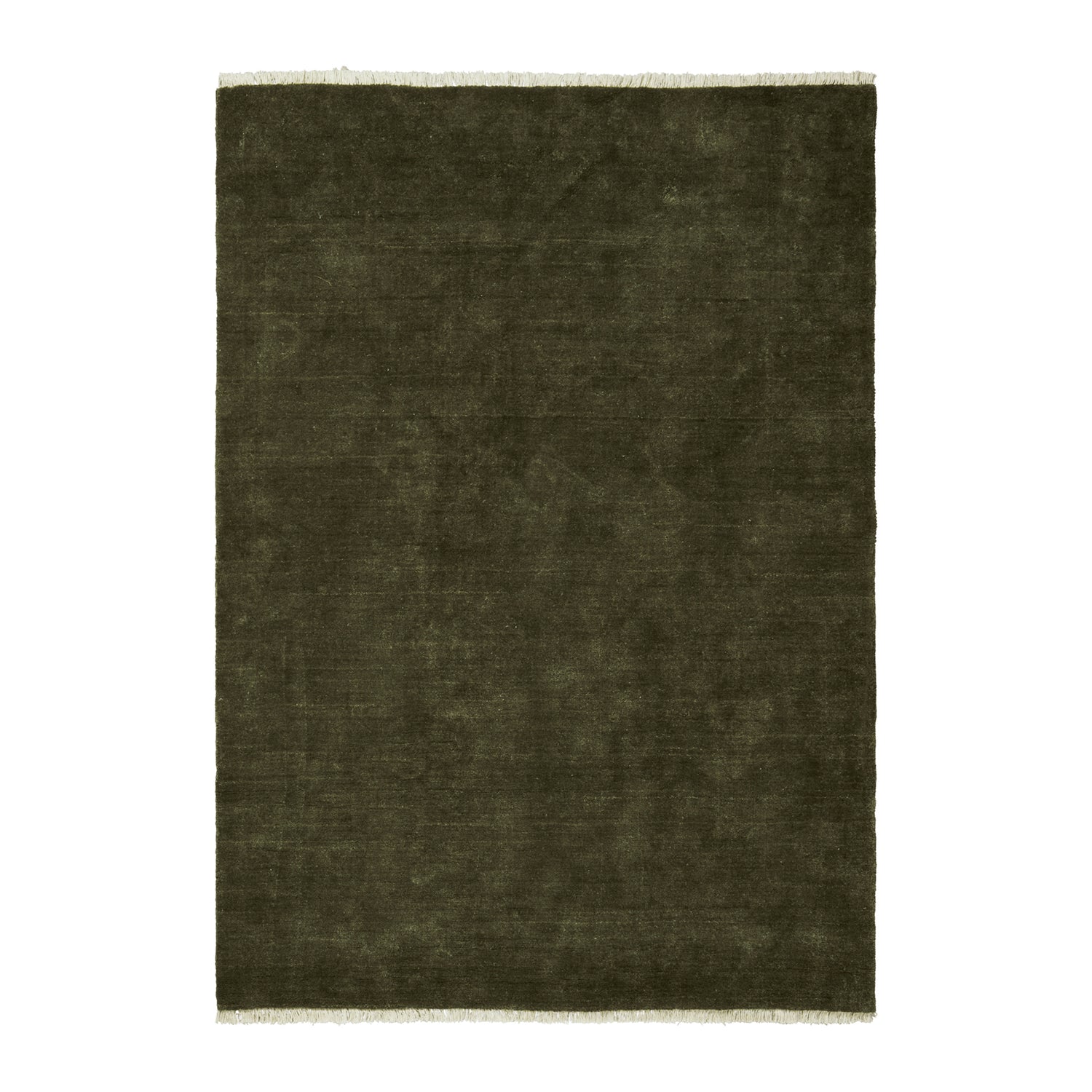 Ferm Living Firth Jute Vloerkleed 200 x 300 cm - Dark Olive