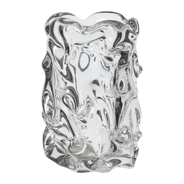 Ferm Living Virelle Vaas - H 18 cm - Transparant