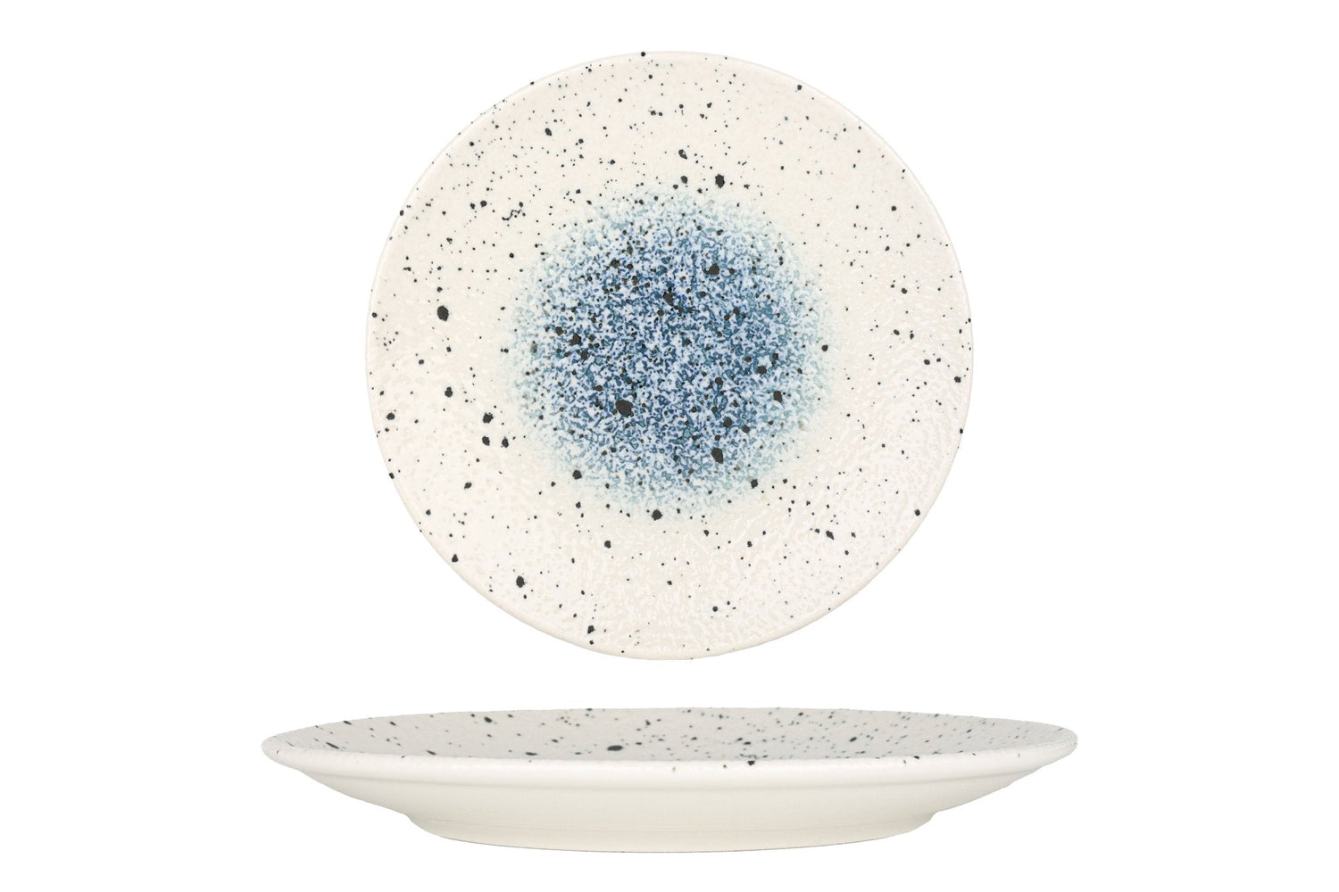 Rinart Dinerbord - Splash - Porselein - 27 cm - set van 6
