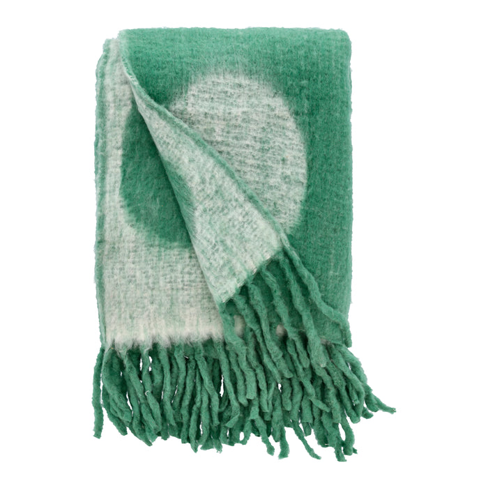 Villa Collection Tundra Plaid 130 x 200 cm - Groen