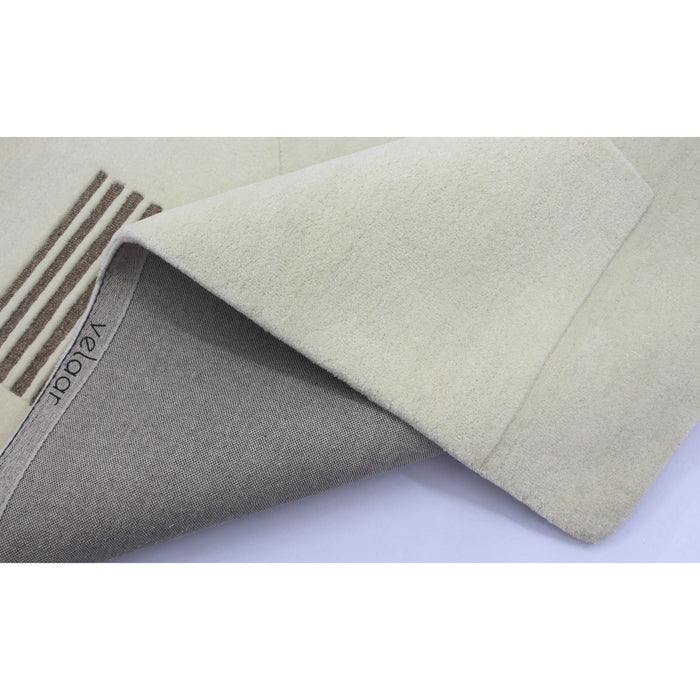 Velaar Geweven Vloerkleed White|Brwon 160x230 cm