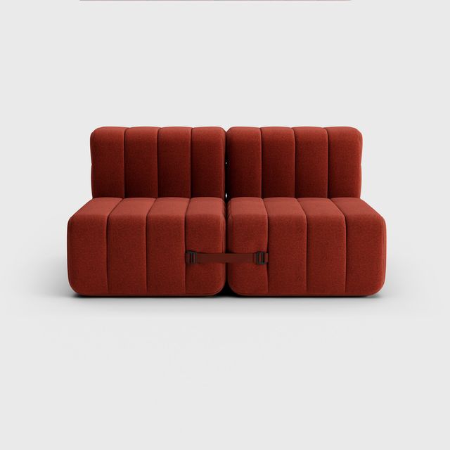 Curt-Set 4 - e.g. Flexibele 2-zitter - Dama - 0058 (Rood)