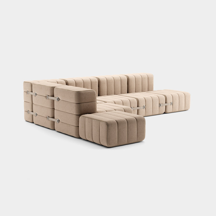 Curt-Set 12 - Dama - 0029 (Beige | Grijs)