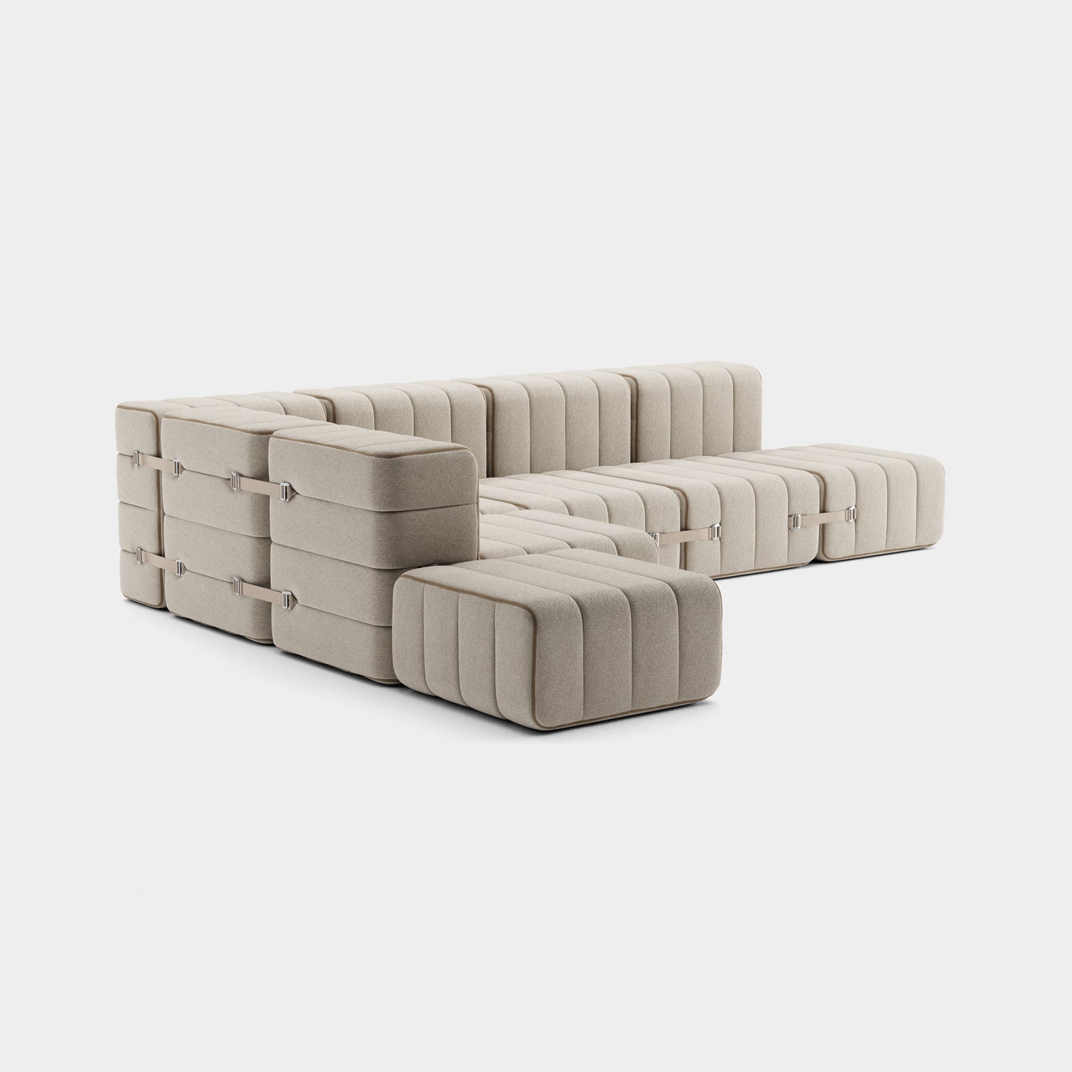 Curt-Set 12 - Jet - 9110 (Grijs | Beige)