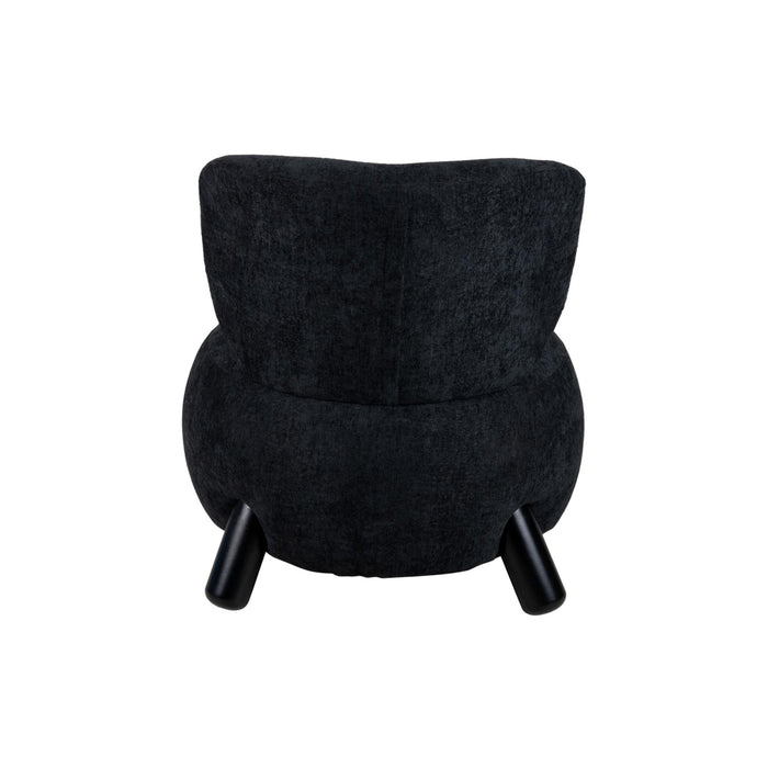 Leitmotiv Stoel Busto - Zwart - 74x74x74cm