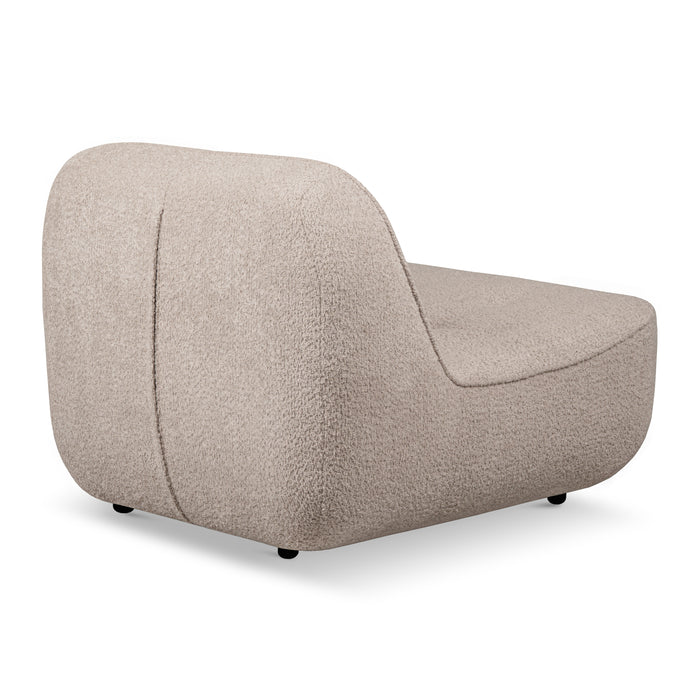 by fonQ Poco Fauteuil - Bouclé - Greige
