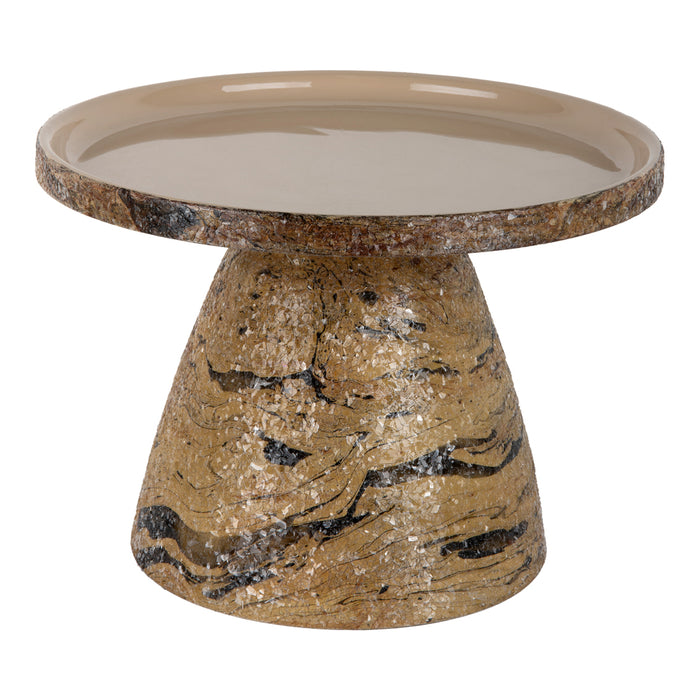 Leitmotiv - Side Table Mosaic Marble