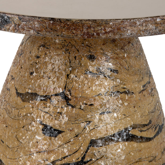 Leitmotiv - Side Table Mosaic Marble