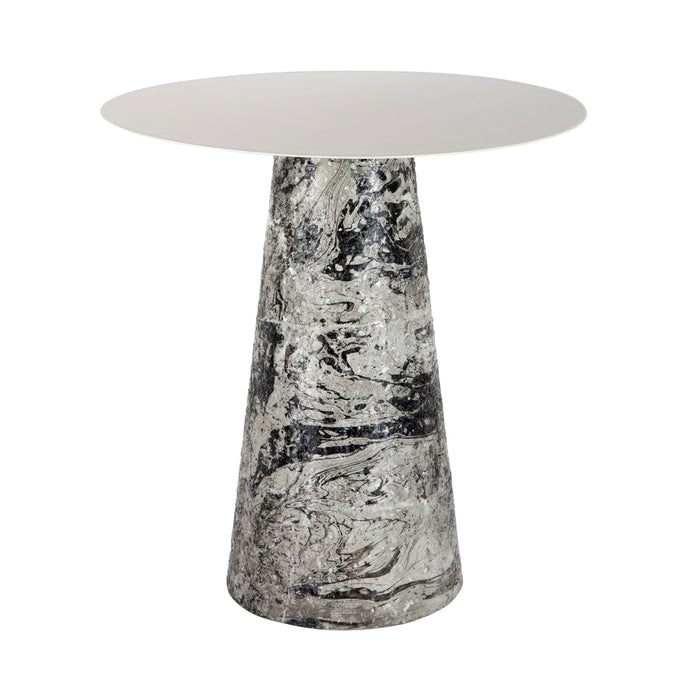 Leitmotiv - Side Table Mosaic Marble High