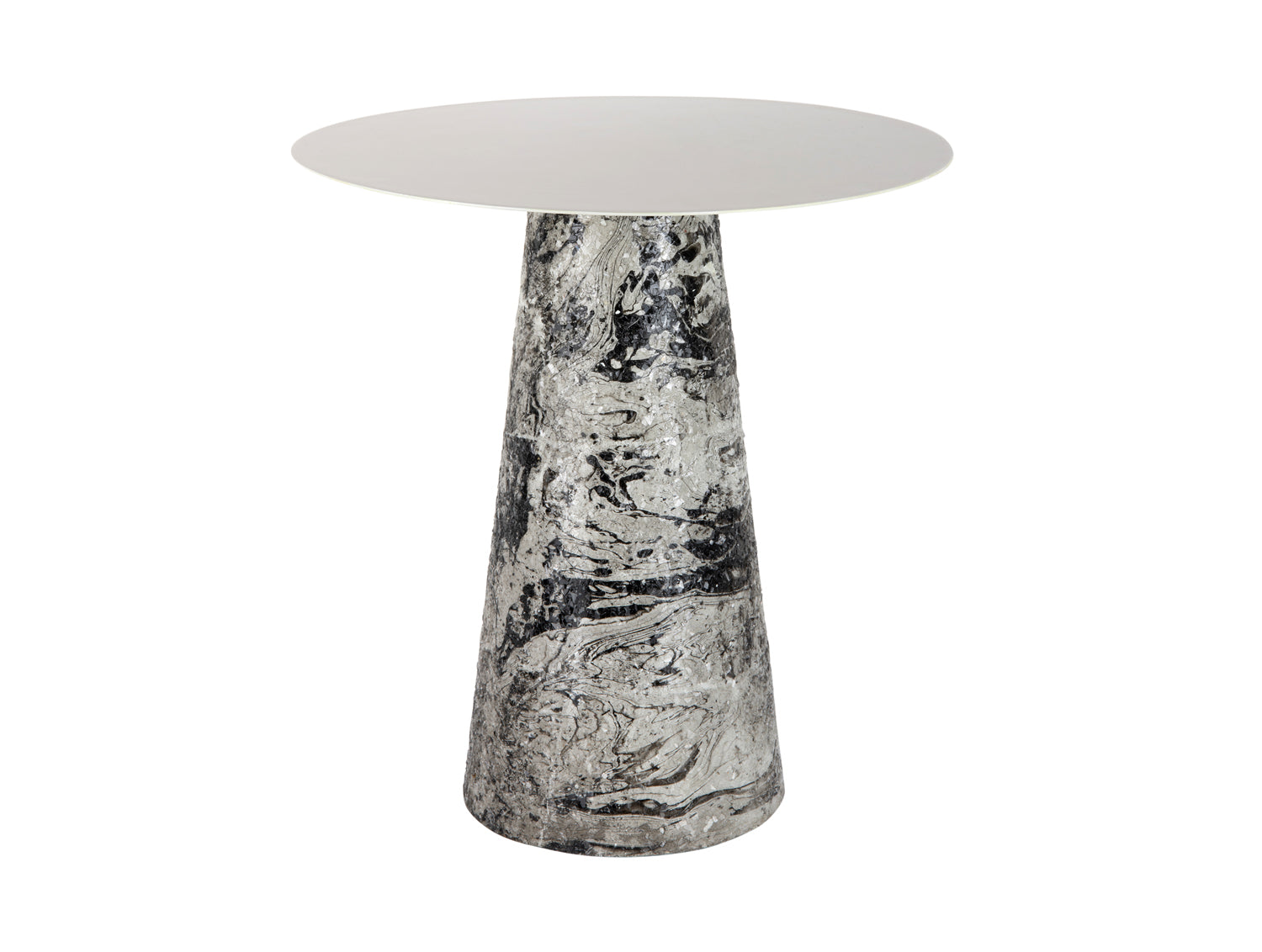Leitmotiv - Side Table Mosaic Marble High
