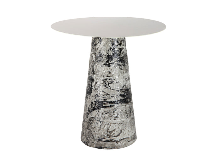 Leitmotiv - Side Table Mosaic Marble High