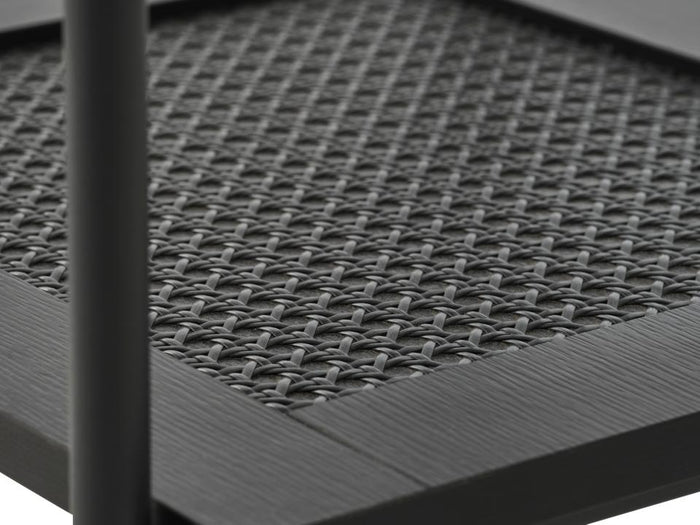 Giga Living - Nachtkastje Zwart - 45x45x55cm - Pensacola