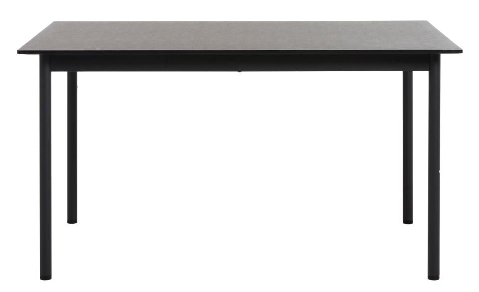 Giga Living - Eettafel Zwart Eiken - 140x85x75cm - Pensacola