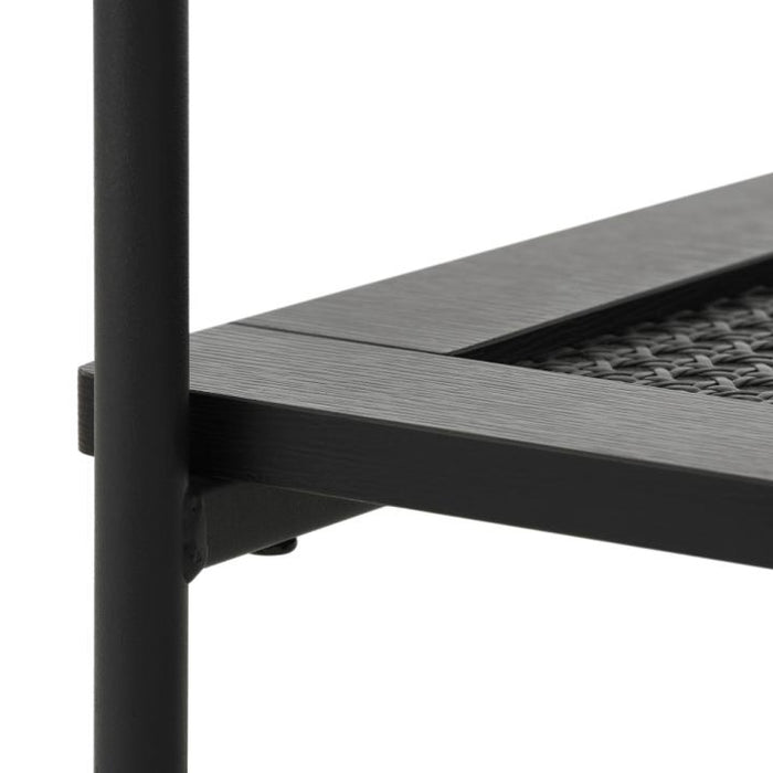 Giga Living - Nachtkastje Zwart - 45x45x55cm - Pensacola