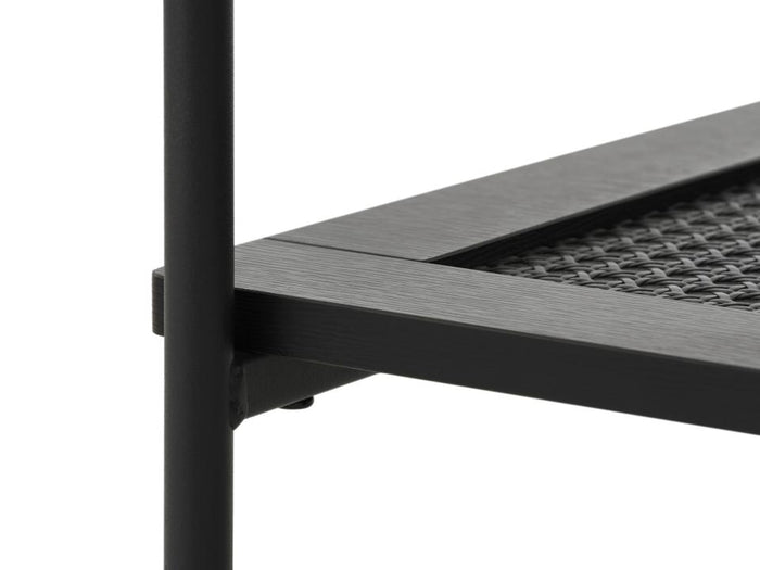 Giga Living - Nachtkastje Zwart - 45x45x55cm - Pensacola