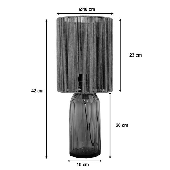 Tafellamp Veccio blauw Kare Design