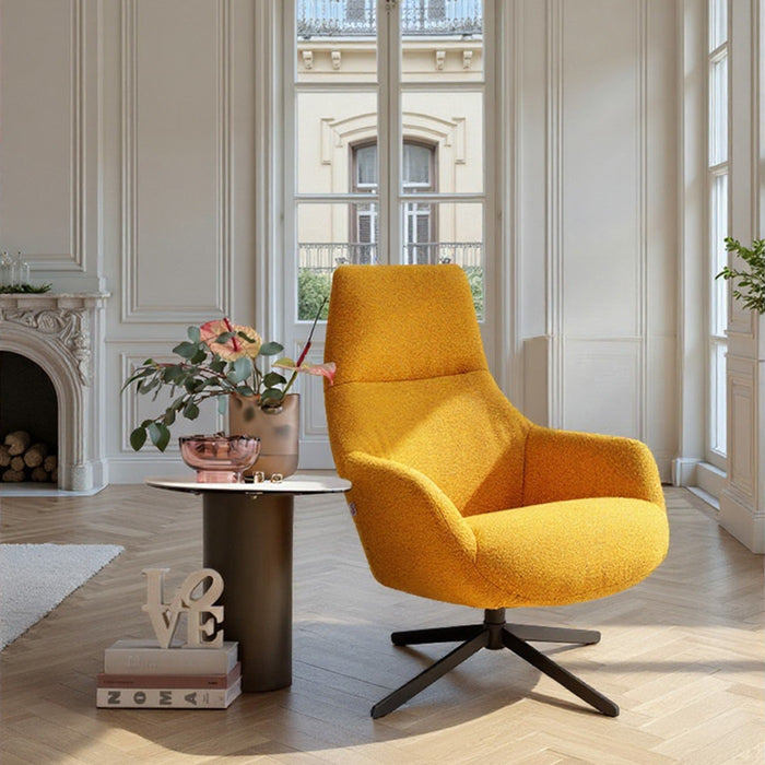 Kare Design Mimi Draaifauteuil - geel