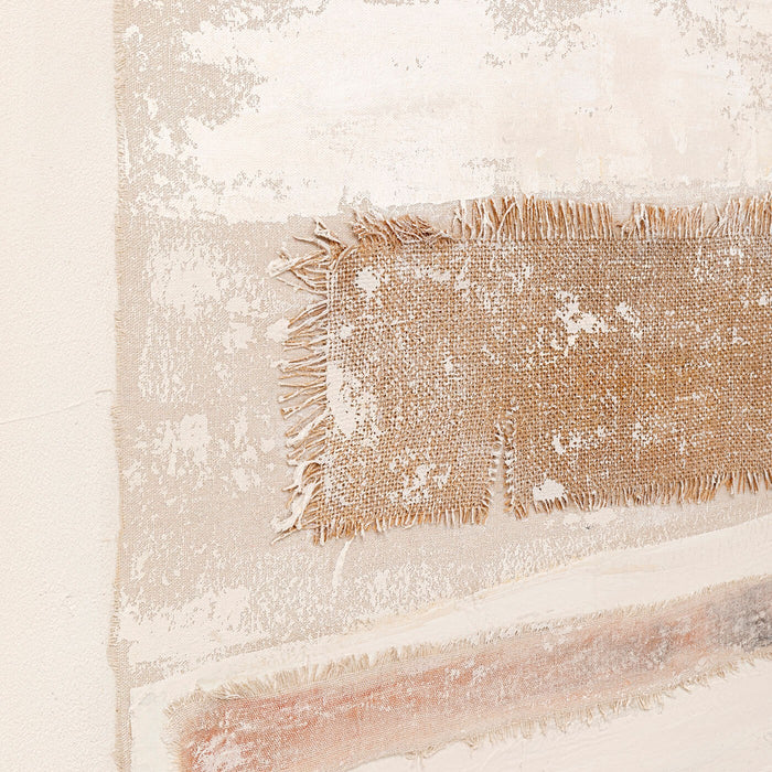 Schilderij Lontano 90x120cm beige Kare Design