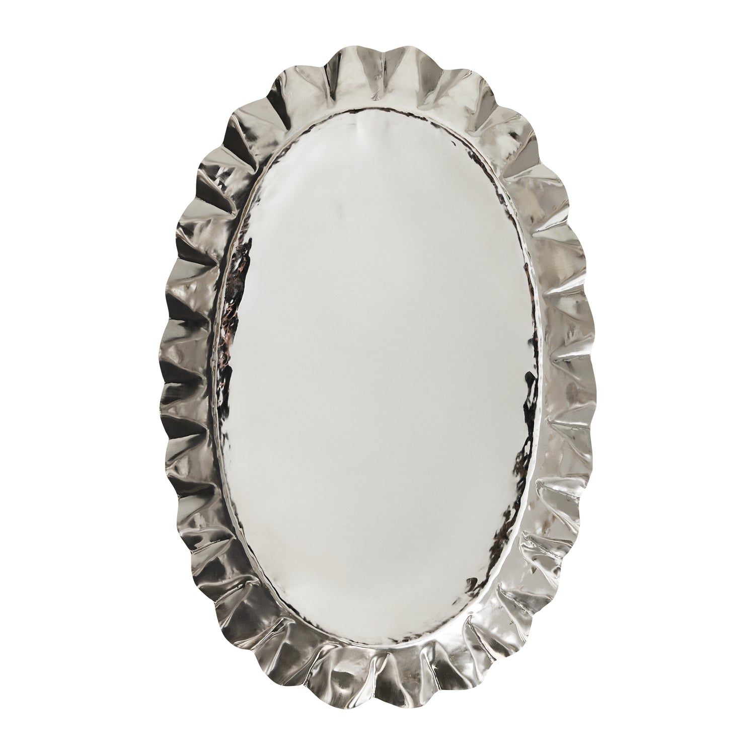 HKliving New Classics Tray - Large -  Chrome