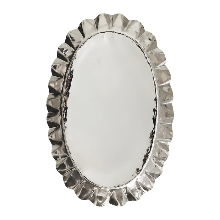 HKliving New Classics Tray - Large -  Chrome