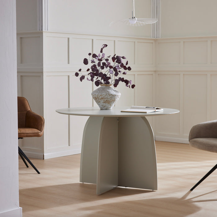 by fonQ Noux Eettafel Ø 120 cm - Cashmere