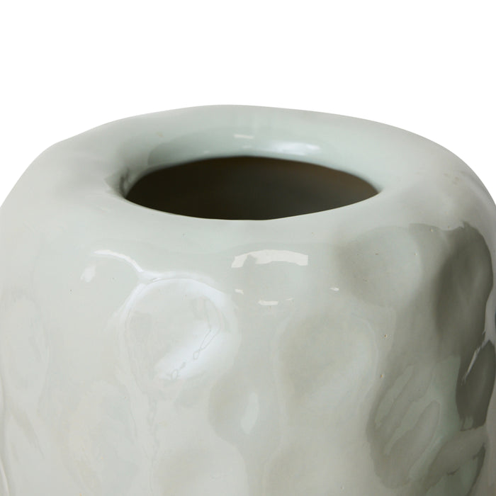 HKliving Aardewerk Vaas - Mint