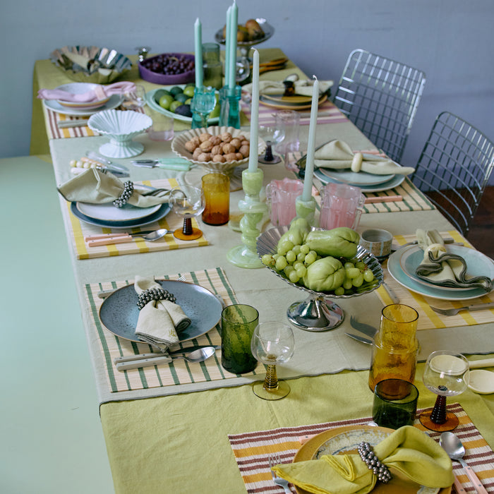 HKliving Ease Tafelkleed 140 x 220 cm - Dune