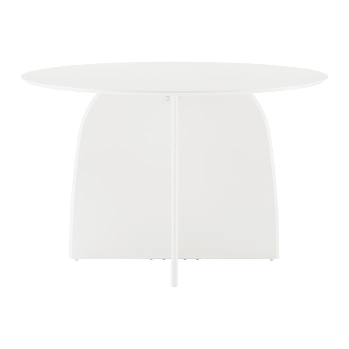 by fonQ Noux Eettafel Ø 120 cm - Wit