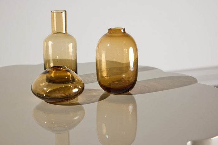 Rebellenclub Aris Bijzettafel - ¿45 cm - Glossy Beige