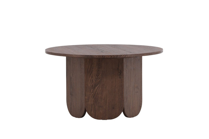 Rebellenclub Yune Salontafel - ø80 cm - Bruin