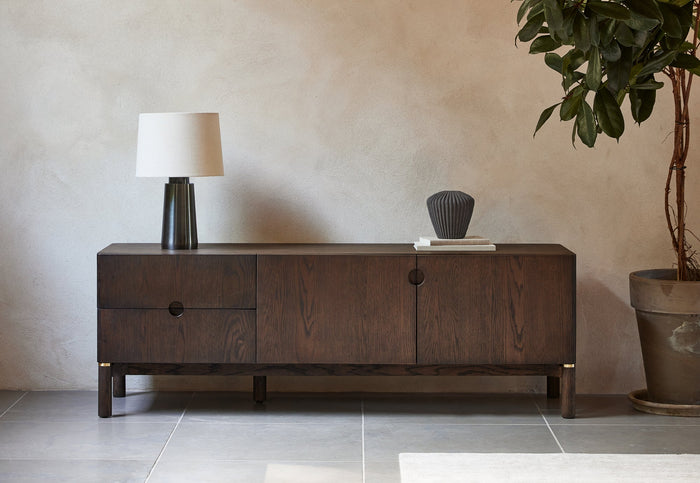 Rebellenclub Tulum TV-Meubel - Donkerbruin