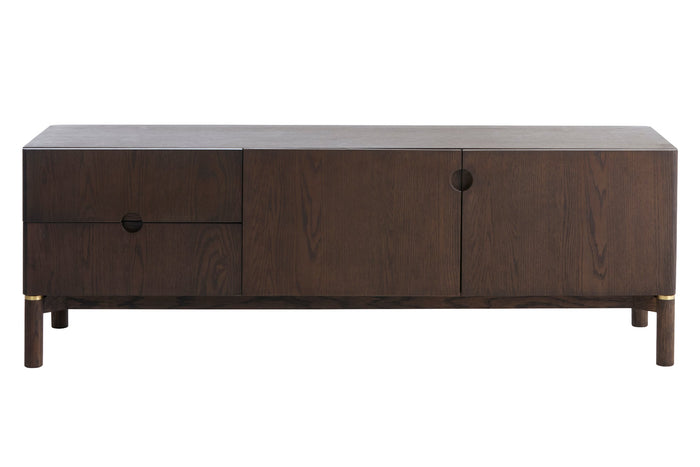 Rebellenclub Tulum TV-Meubel - Donkerbruin