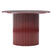 Rebellenclub Graus Eetkamertafel - ¿110 cm - Bordeauxrood
