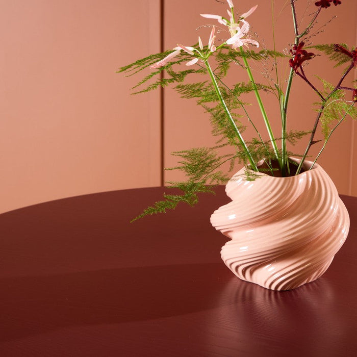 Rebellenclub Graus Eetkamertafel - ¿110 cm - Bordeauxrood