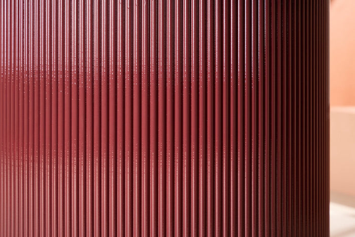 Rebellenclub Graus Eetkamertafel - ¿110 cm - Bordeauxrood