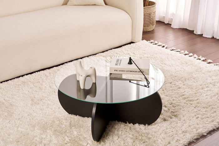 Kalune Design Salontafel Aeris rookglas