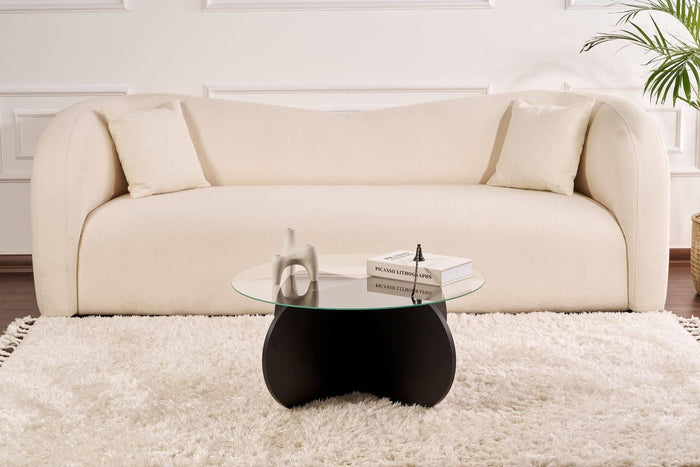 Kalune Design Salontafel Aeris rookglas