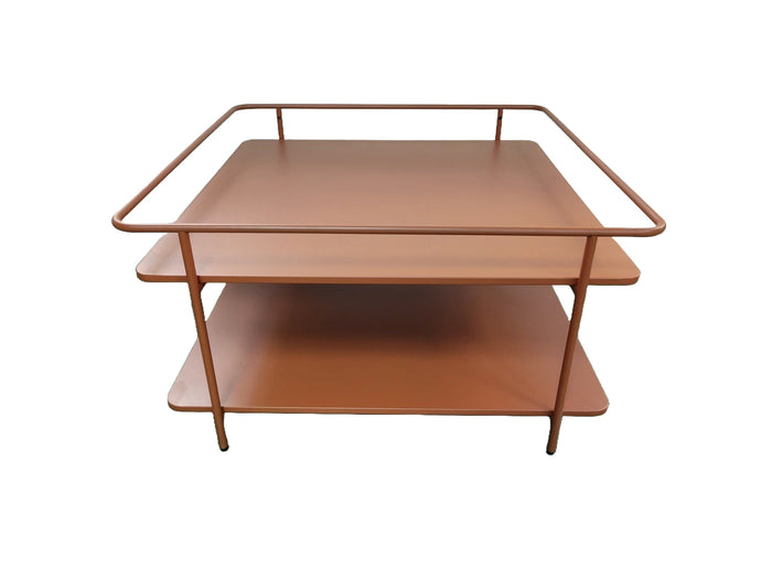 Rebellenclub Ubud Salontafel 75 x 75 cm - Terracotta